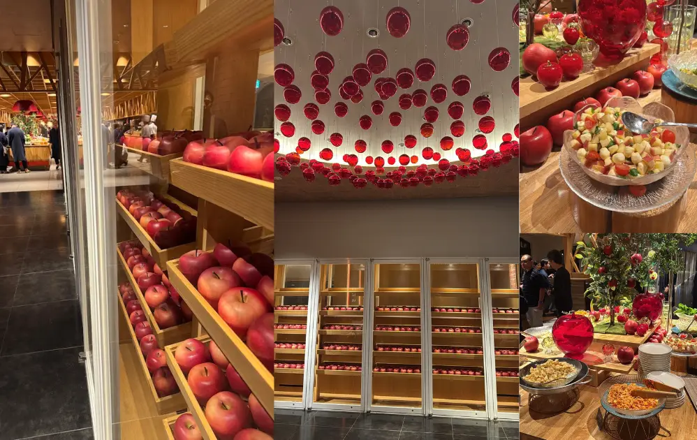 奧入瀨溪流酒店 Apple Kitchen 晚餐 Buffet 青森蘋果料理
