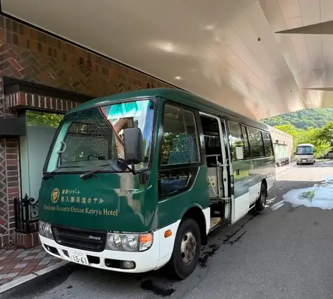 星野 奧入瀨溪流酒店 溪流接駁專車 shuttle bus