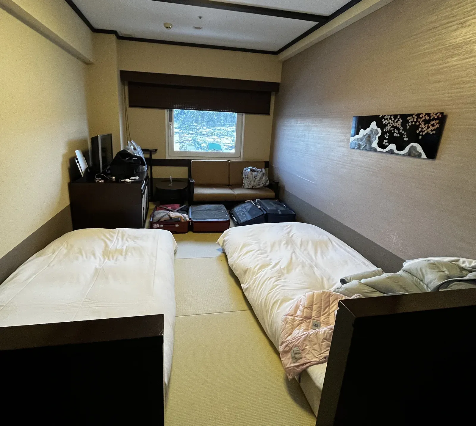 高山櫻庵 和室房間 — 榻榻米房間全景