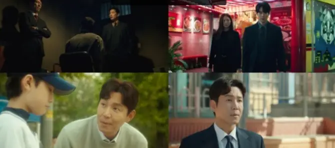 《神與律師事務所》EP14 以朗喊出父親名字與生日、亡者父親記憶回來的場景畫面