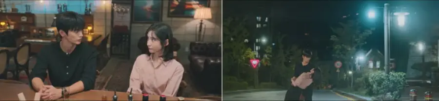 《明天上班見！》EP1 車智允與姜時宇初次產生交集場景畫面