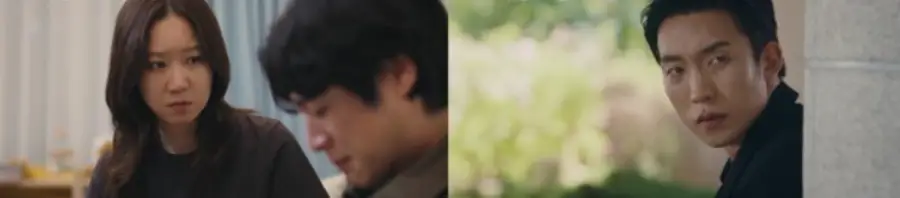 《殺手媽咪》EP12 權泰成發現妻子柳寶娜就是翠鳥的場景畫面