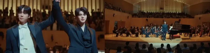 《四手聯彈，兩首奏鳴曲》第 11 集劇照：姜飛悟舞台上公開自白九年真相劇照 - Pinkjhs